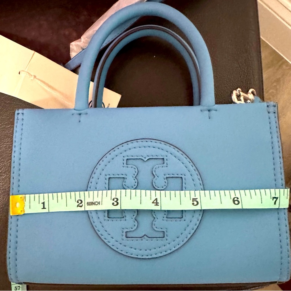 Tory Burch Mini Ella in Blue - Picture 8 of 8